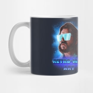 Retro-Man Art 2021 Shirt Mug